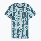 Dětský fotbalový dres  PUMA Neymar Jr Creativity Logo Tee ocean tropic/turquoise surf