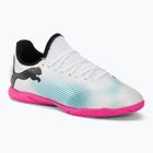 Dětské kopačky  PUMA Future 7 Play IT puma white/puma black/poison pink