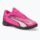 Dětské kopačky PUMA Ultra Play TT Jr poison pink/puma white/puma black