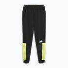 Pánské kalhoty  PUMA ESS+ Block Sweatpants TR puma black/lime sheen