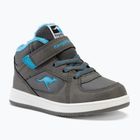 Dětské boty KangaROOS K-CPI Kalino Mid EV steel grey / sky