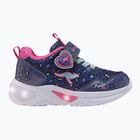 Dětské boty KangaROOS K-SLG Beauty EV navy/daisy pink