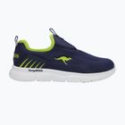 Dětské boty KangaROOS K-ETK Dunnart dark navy/lime