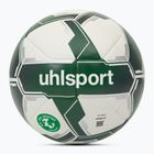 Fotbalový míč uhlsport Attack Addglue For The Planet white/dark green/silver velikost 4