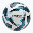 Fotbalový míč uhlsport Fairtrade Top Training Addglue white/black/fluo blue velikost 4
