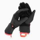 Dámské lyžařské rukavice ORTOVOX Fleece Grid Cover black raven