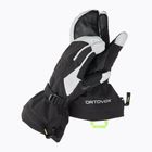 Pánské lyžařské rukavice  ORTOVOX Merino Freeride 3 Finger black