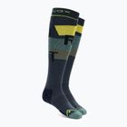 Pánské lyžařské ponožky ORTOVOX Freeride Long Socks Cozy black steel
