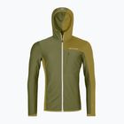 Pánská mikina ORTOVOX Fleece Light Grid Hooded wild herbs