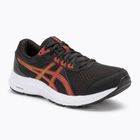 ASICS Gel-Contend 8 pánská běžecká obuv black/cherry tomato