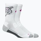 Běžecké ponožky ASICS Performance Run Crew brilliant white/bold magenta