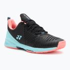 Pánská tenisová obuv YONEX Sonicage 3 CL black/sky blue