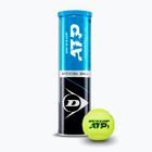 Tenisové míče Dunlop ATP Tour 4 pack green