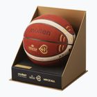 Basketbalový míč Molten B7G5000-M3P-F FIBA orange/ivory velikost 7