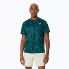 Koszulka tenisowa męska ASICS Game Top saxon green