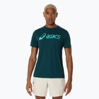 Pánské tenisové tričko ASICS Match Seasonal Graphic Tee saxon green
