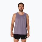 Pánské běžecké tílko tank top ASICS Core Singlet lavender grey