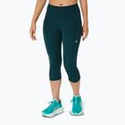 Dámské běžecké legíny ASICS High Waist Capri saxon green