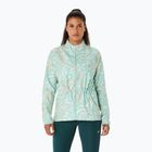 Dámská běžecká bunda ASICS Road Lite-Show Packable oasis green/multi colour