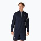 Pánské běžecké tričko Longsleeve ASICS Icon LS 1/2 Zip midnight