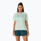 Dámské běžecké tričko ASICS Road Lite-Show oasis green/multi colour