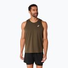 Koszulka do bieganie męska ASICS Core Singlet brown stone