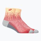 PonožkyASICS Performance Run Quarter bright orange/black