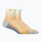 Ponožky ASICS Performance Run Quarter oatmeal/feather grey/pepper