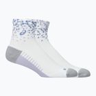 Ponožky ASICS Performance Run Quarter brilliant white/lilac hint/bluebell