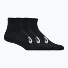 Ponožky ASICS Quarter 3 pairs performance black