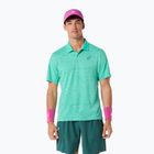 Pánské tenisové triko ASICS Match Jacquard Polo aurora green