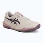 Dětské tenisové boty ASICS Gel-Resolution X GS soft oat/dark aubergine