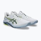Pánské boty ASICS Netburner Ballistic FF 4 white/raw indigo