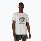 Pánské běžecké tričko Asics Fujitrail Logo Ss Top Cream