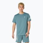 Pánské běžecké tričko ASICS Icon foggy teal