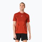 Pánské běžecké tričko ASICS Road Seamless Top singed red