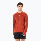 Pánské běžecké tričko Longsleeve ASICS Road Seamless Top singed red