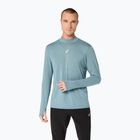 Pánská termo mikina ASICS Road Winter Seamless Top foggy teal