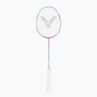 Badmintonová raketa VICTOR DriveX 6SP QM fluorescent rose-red/light blue