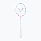Badmintonová raketa VICTOR DriveX 6SP QM fluorescent rose-red/light blue