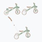 Odrážedlo tříkolové s vodicí tyčí Globber Learning Trike 2w1 Plus Ecologic pistachio