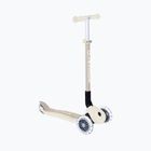 Dětská tříkolová koloběžka Globber Junior Primo Foldable Lights Eco coconut