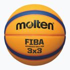 Basketbalový míč Molten B33T5000 FIBA 3x3 yellow/blue velikost 3