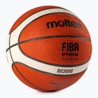Basketbalový míč Molten FIBA Outdoor, oranžový BG3800