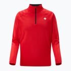 Pánská mikina  Descente Shoulder Trim T-Neck electric red