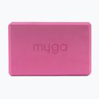 Jógová kostka Myga Foam Block pink