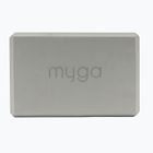 Jógový blok Myga Foam Block do jogi grey