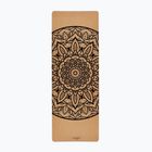 Podložka na jógu Myga Mandala XL 6 mm brown