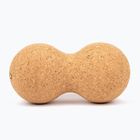 Masážní míček Myga Duoball brown