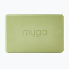 Jógová kostka Myga Foam Block green